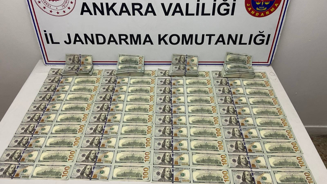 Ankara’da dev sahte dolar operasyonu